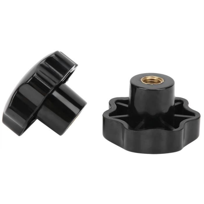 2 Boutons De Serrage Hexagonaux – M10, Diamètre 50 Mm, Filetage Femelle, Uxcell