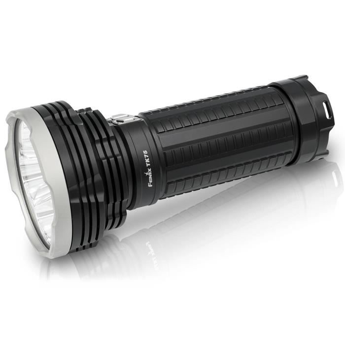 Fenix TK75, Lampe torche, Noir, Aluminium, 2 m, IP68, 1 m - Cdiscount  Bricolage