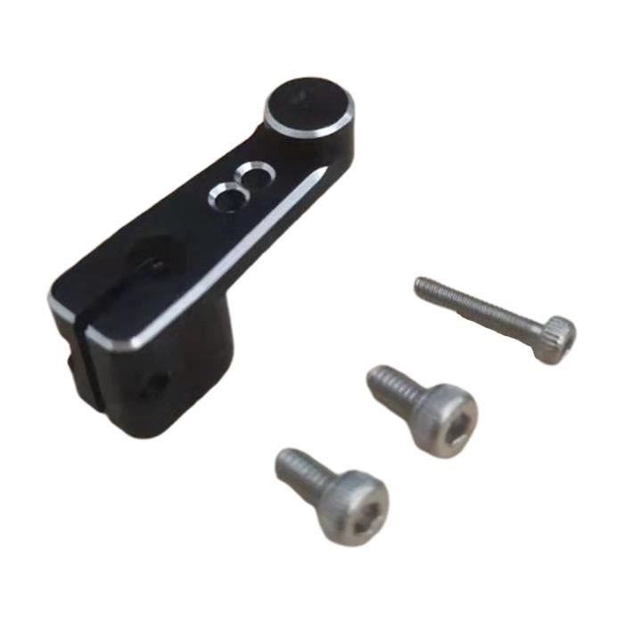 Bras De Servo 25T En Alliage D’aluminium – 3 Pièces, Double Klaxon, Anodisé Rouge – Pour RC 1/10 – Upgrade Durable