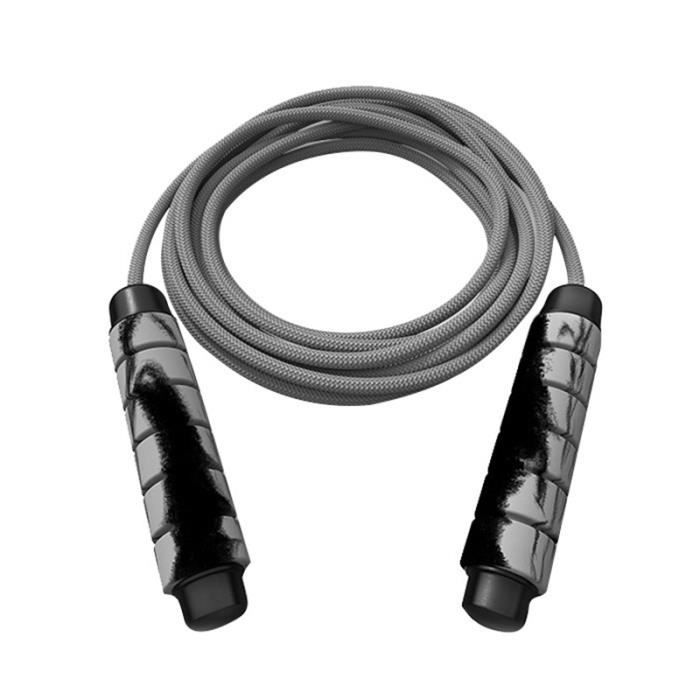 Gym Fitness Crossfit Accessoire Cardio Id/éal pour Maigrir AUTUWT Corde /à Sauter Lourde 1LB Br/ûler des Calories 9 MM//3 Meter R/églable Rope pour Entra/înement MMA Se Muscler Boxe