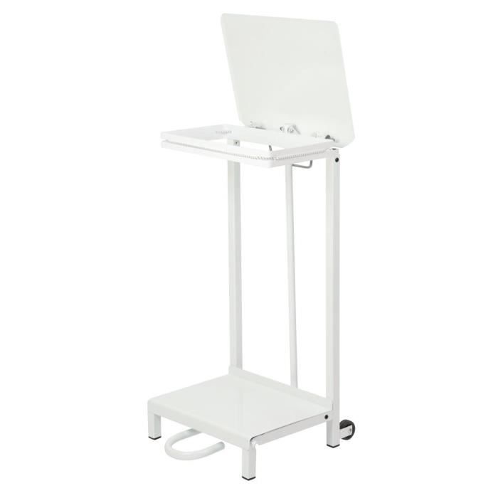 Support de sac poubelle Jantex blanc