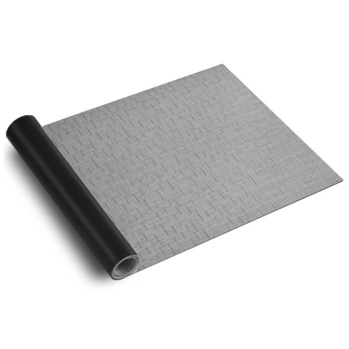 Tapis De Cuisine KARAT 67x150cm - Velours Fin Ignifuge | Antidérapant, Compatible Chauffage Au Sol