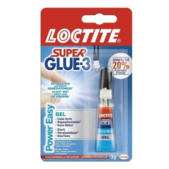 Power easy gel Loctite - Tube 3 g