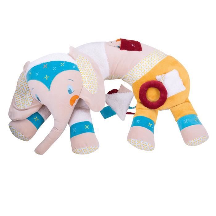 Coussin Cale Bebe D Eveil Elephant Aille Unique Coloris Unique Cdiscount Maison