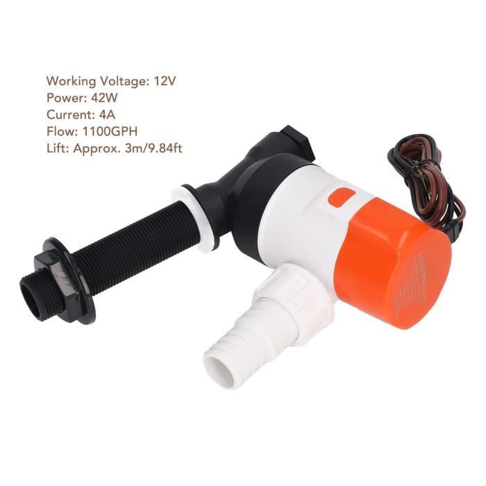 SEAFLO Pompe De Cale Automatique 1100 GPH 12V - Série 06 Tout-en-Un Avec Flotteur Et Passoire
