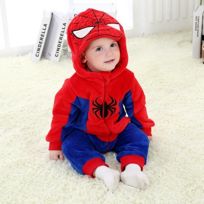 Kigurumi Bebe 0 3ans Deguisement Pyjama Spider Man Combinaison Grenouillere Hiver Cadeau Pour Fete Anniversaire Cosplay Cdiscount Jeux Jouets