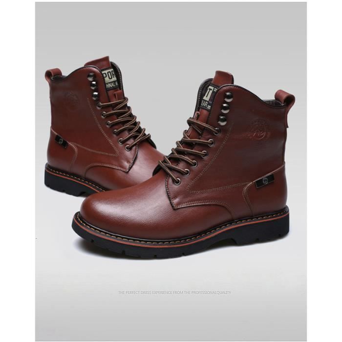 Bottines homme Martin Bottine Respirant Résistant à l'usure Marron \u0026 Noir  Taille:38-44 PFX-XZ3013 Marron - Achat / Vente bottine - Soldes sur  Cdiscount dès le 20 janvier ! Cdiscount
