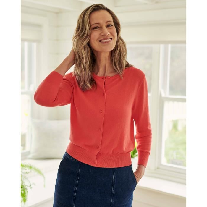 Gilet on sale corail femme