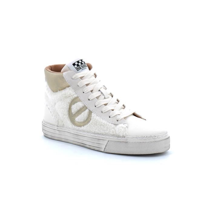 Basket-ball - NO NAME - STRIKE MID CUT - Beige - Homme - Sec - Respirant Basket-ball - NO NAME - STRIKE MID CUT - Beige - Homme - Sec - Respirant