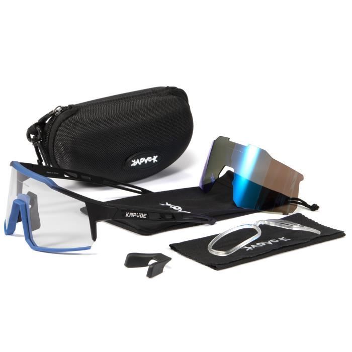 Lunettes De Ski TWO-X AIR – Rouge Miroir – UV400, Anti-vent – Avec 2 Verres – Neuves