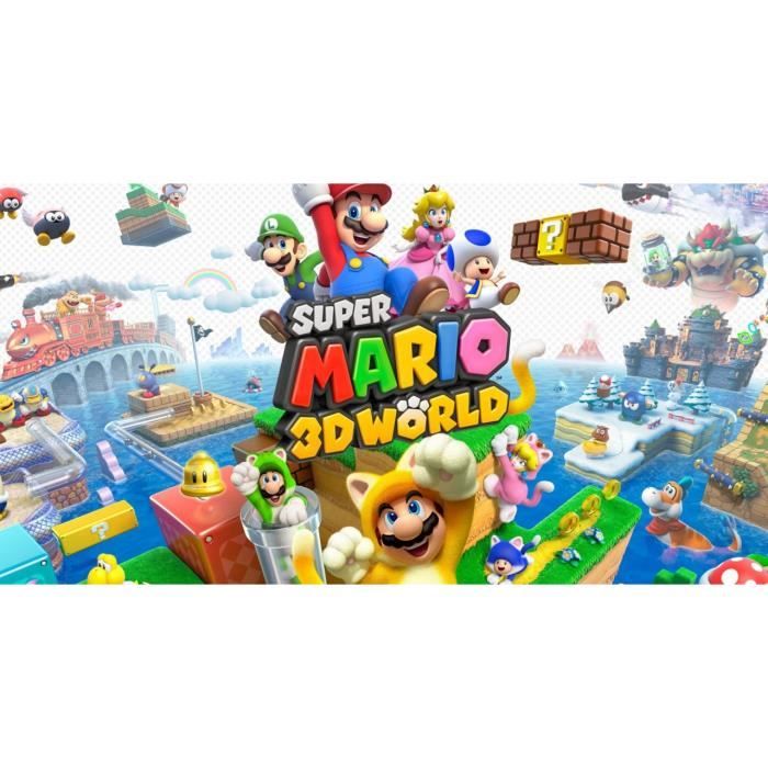 Jeu vidéo - NINTENDO - Super Mario 3D World - Selects - Wii U - 1-4 joueurs - Plateforme
