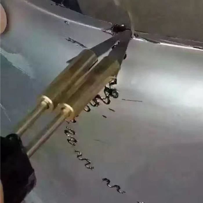 systeme de reparation en plastique professionnel soudure pare chocs carenage auto outil de carrosserie avec machine de soudage de cdiscount bricolage