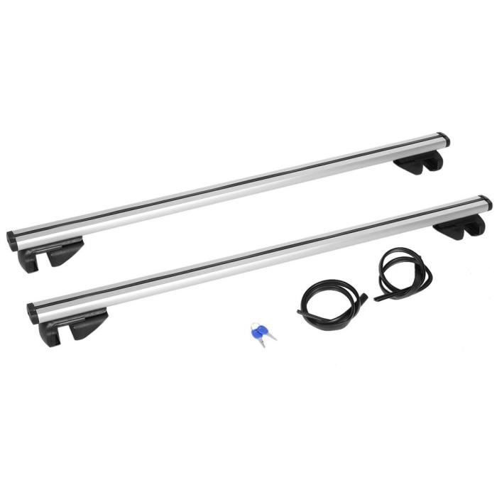 Barres De Toit Universelles En Acier Inox 304 - Pour ProMaster, Boxer, Ducato, Etc. - Tête Champignon Anti-glisse - Idéales Porte-vélos Et Transport