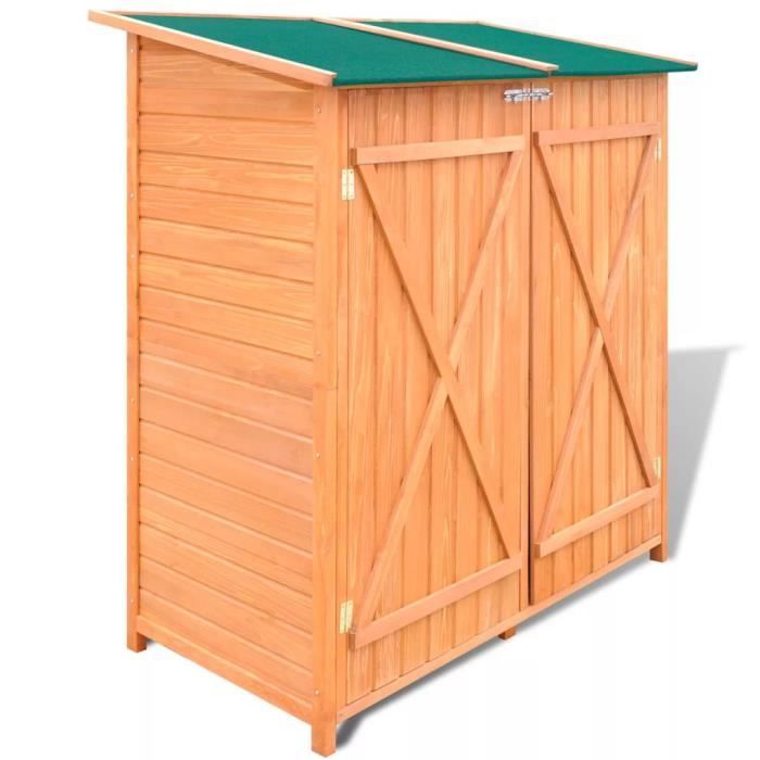 Abri De Jardin Grand Coffre De Rangement En Bois Jardin Achat