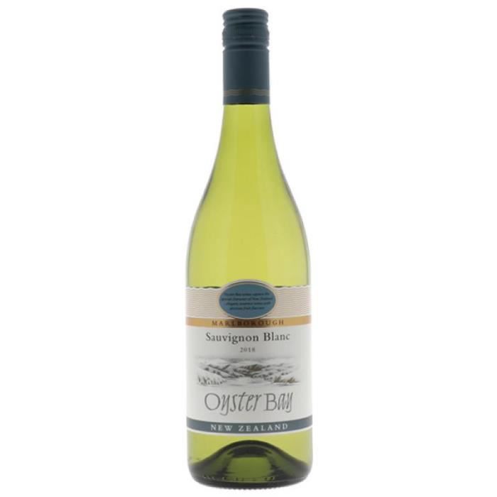 OYSTER BAY SAUVIGNON BLANC 2018 0.75L La cave Cdiscount
