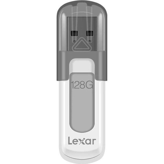 Clé USB 128Go JumpDrive Lexar 3.0 V100 grise