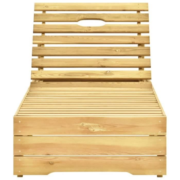 Chaise Longue YITAHOME Pliable - 200x65cm, 5 Positions, Max 200kg Pour Jardin/Camping