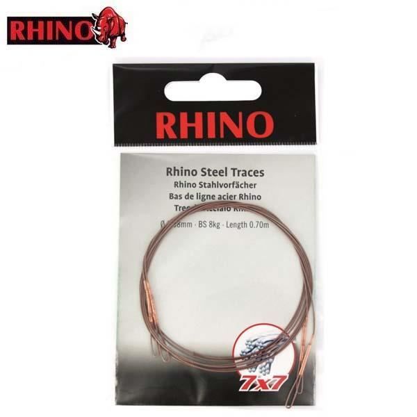 Bas de ligne acier carnassier x-line power steel 19 brins 40cm (x3) | Pacific Pêche