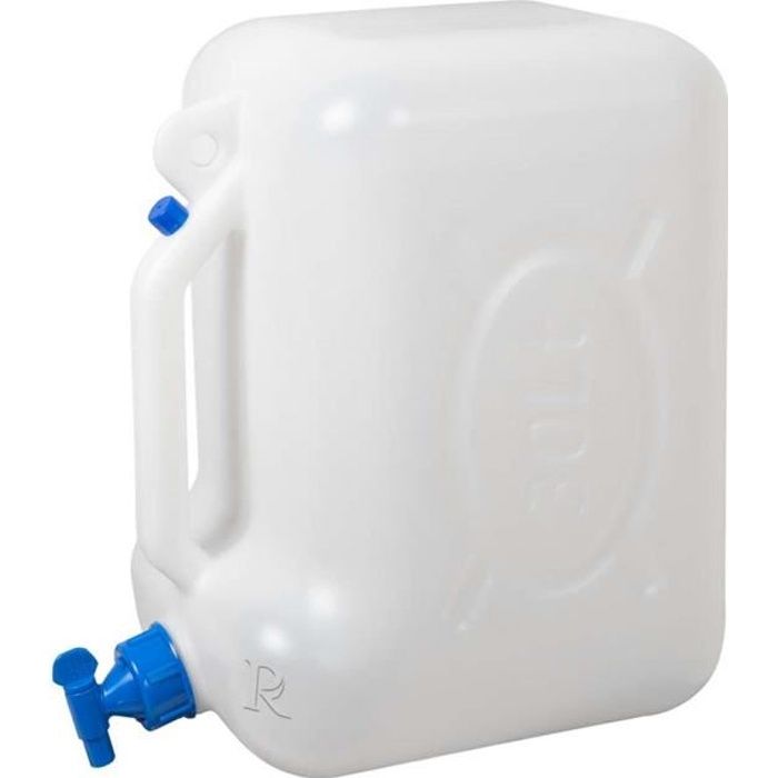 Jerrican 30 litres alimentaire avec robinet - PRJE30ALR - RIBILAND