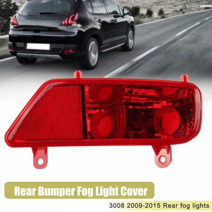 Antibrouillard Pour Peugeot 3008 2009-2015 Feu de brouillard arrière gauche