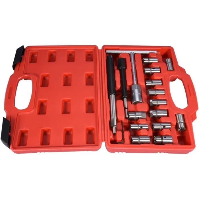KS TOOLS Fraise 17/21 mm pour siège d'injecteur, 38mm