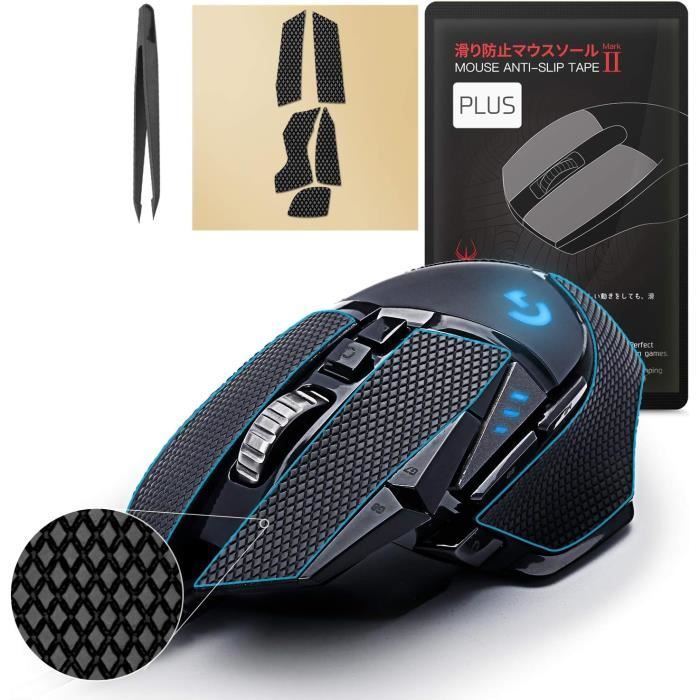 Bandes Antidérapantes Pour Souris Logitech G502 X PLUS – Kwmobile – Neuve