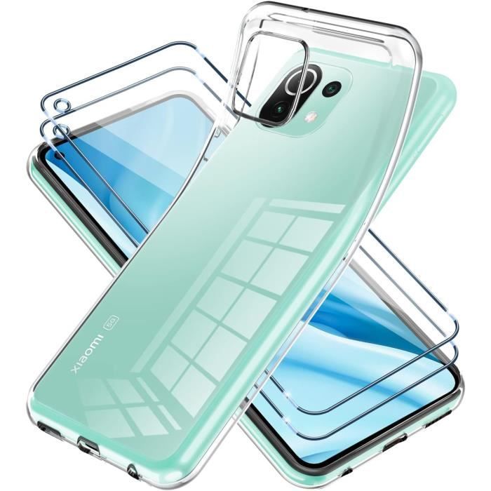 Protection D'Objectif Pour Xiaomi 11 Lite 5G - Film En Verre Trempé Pour Lentille Arrière (Transparent)