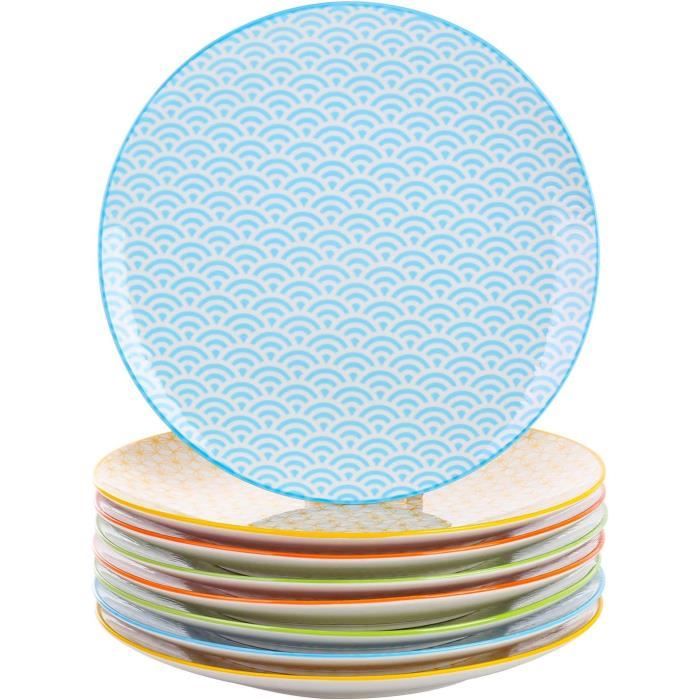 Service Table Ritzenhoff Shanti Doppio 8 Pièces - Porcelaine