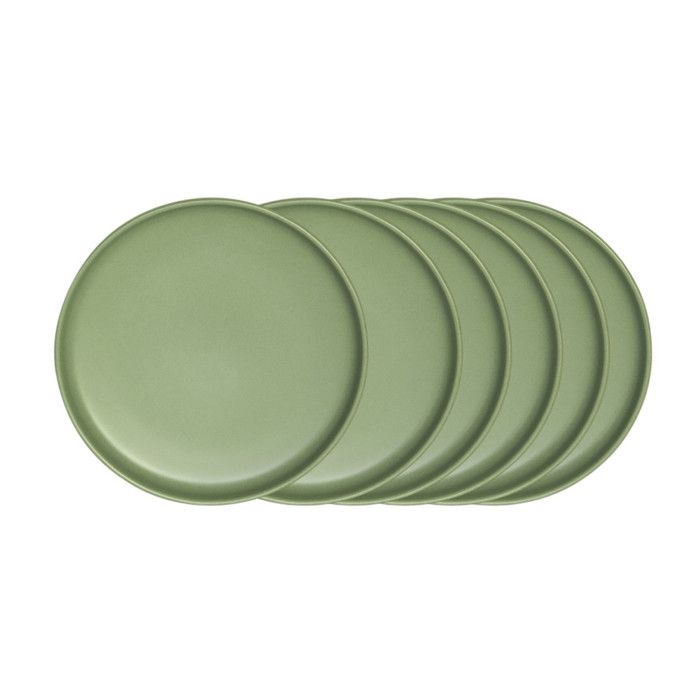 Assiette plate Uno amande 28 cm (lot de 6) - Table Passion Assiette plate Uno amande 28 cm (lot de 6) - Table Passion
