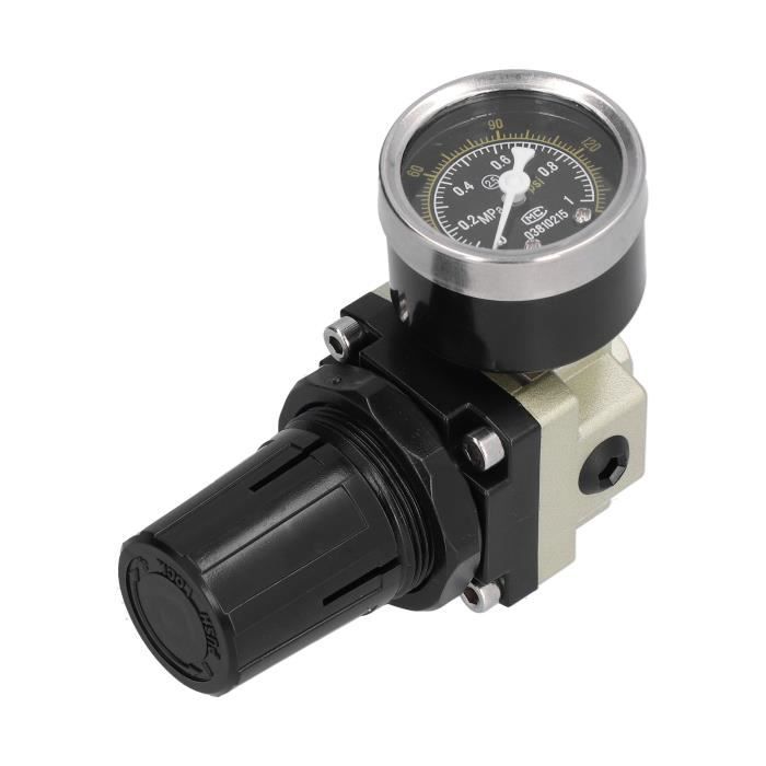 Régulateur De Pression Filtre à Air AR2000-02 Avec Manomètre - G1/4 - Pour Système Pneumatique