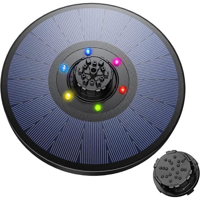 Répulsif Solaire Anti-oiseaux Rotatif 360° - Lumière Et Son - Dissuasif Pour Jardin, Verger, Terrasse