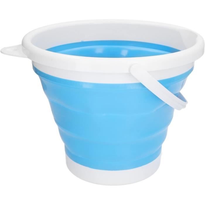 Set Nettoyage Avec Seau à Essorage Et Balai Microfibre - Fonction Presse Verticale Et Séparation Eau Propre/sale