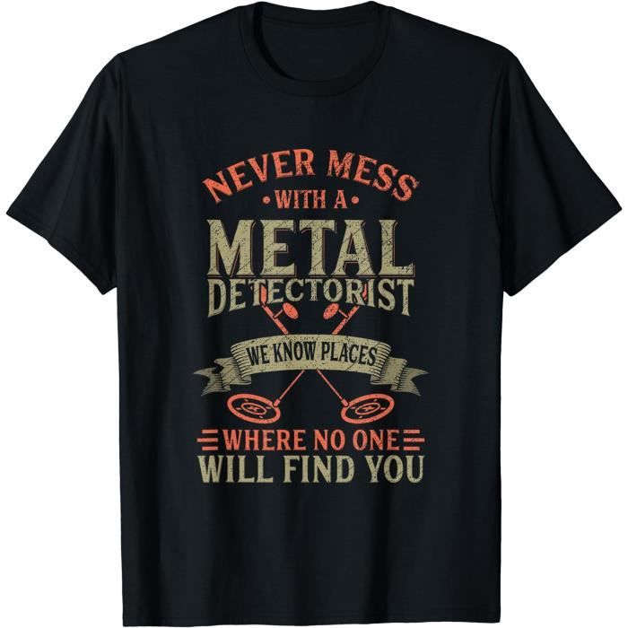 Cadeau Détecteur De Métaux - T-Shirt Pièce Romaine Martelée, Idée Cadeau Collectionneur Fun