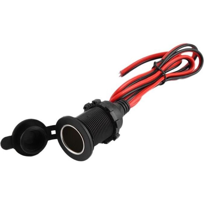 Adaptateur EC5 Femelle Vers Allume-cigare 12V - Câble 0,3 M étanche IP66 - Pour Démarreurs De Voiture Et Batteries