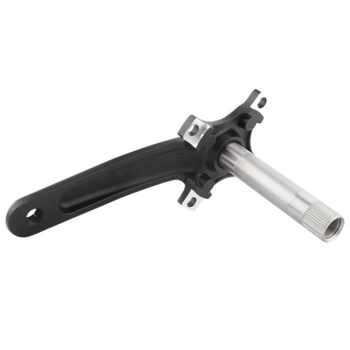 Bras De Manivelle Gauche Vélo Alliage Aluminium – Axe Carré Horizontal, Léger Et Robuste Pour Route, VTT Et Plus