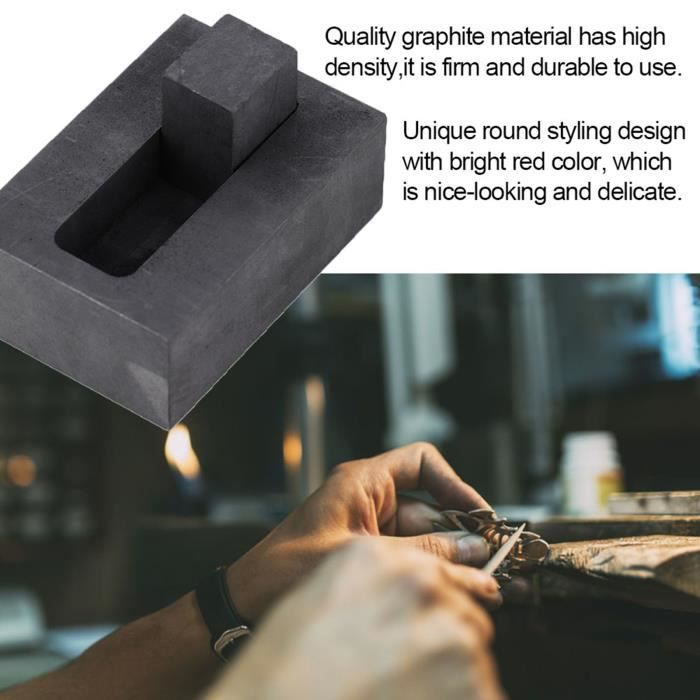 Moule En Graphite Pour Lingot Ou Croix En Or - 29.6 Ml - PMC Supplies - NEUF Avec étiquettes