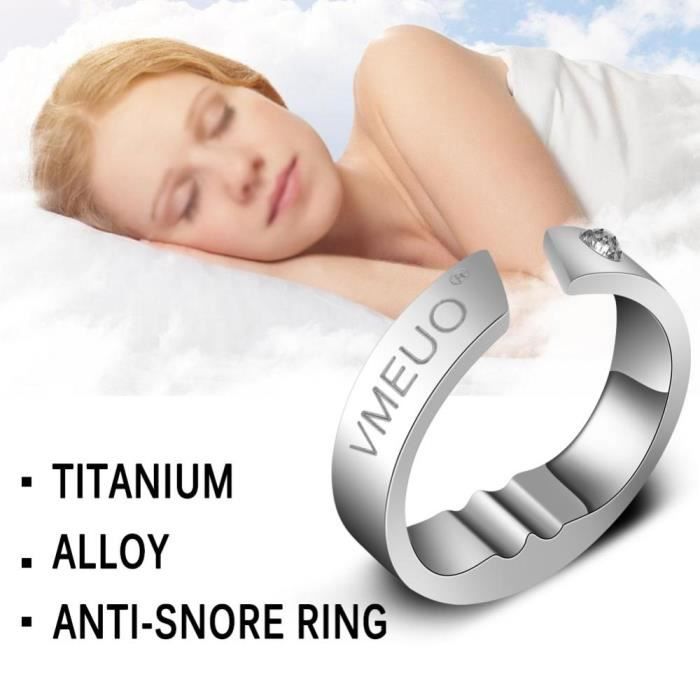 Bague Anti Ronflement Aide Respiratoire Au Sommeil Anneau D Arret