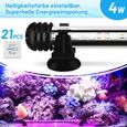 Hengda Lampe d'aquarium à LED d'éclairage RGB sous-marine 37cm-1