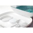 ZEEKSON Maison de toilette, litière pour chat, facile à nettoyer, matériau écologique, sécurisé-1
