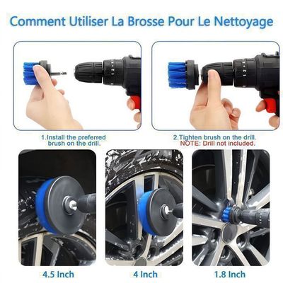 Kit De Nettoyage Voiture 31 Pièces Avec Sac - Brosses, éponges, Chiffons - Pour Intérieur Et Extérieur, Pneus, Aérations