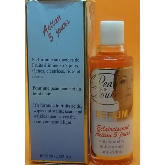 Serum Peau Douce Super Eclaircissant 3 En 1 Actions 5 Jours Anti Tache Anti Ride Anti Cerne Cdiscount Au Quotidien Serum Peau Douce Super Eclaircissant 3 En 1 Actions 5 Jours Anti Tache Anti Ride Anti Cerne Cdiscount Au Quotidien