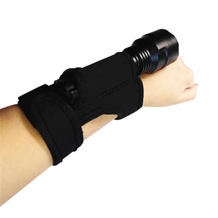 3x support de lumière sous-marine - gant de poignet réglable pour