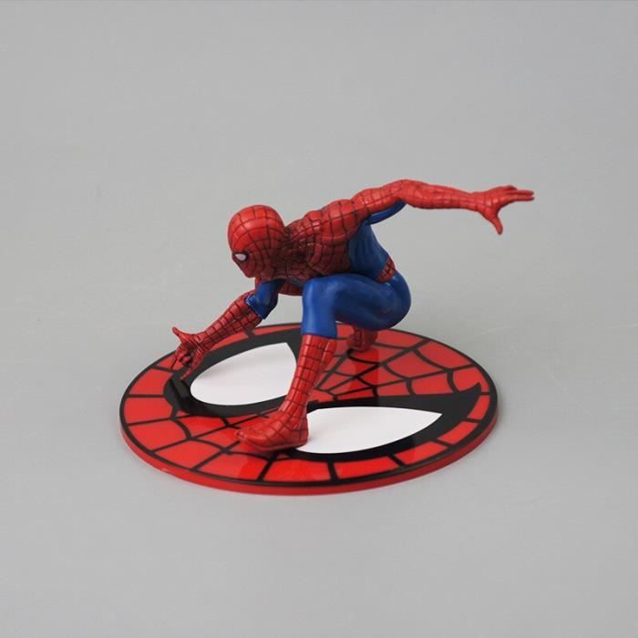 Marvel Avengers Spider Man figurines d'action PVC Spiderman poupée jouet  gâteau décoration de voiture - Cdiscount Jeux - Jouets
