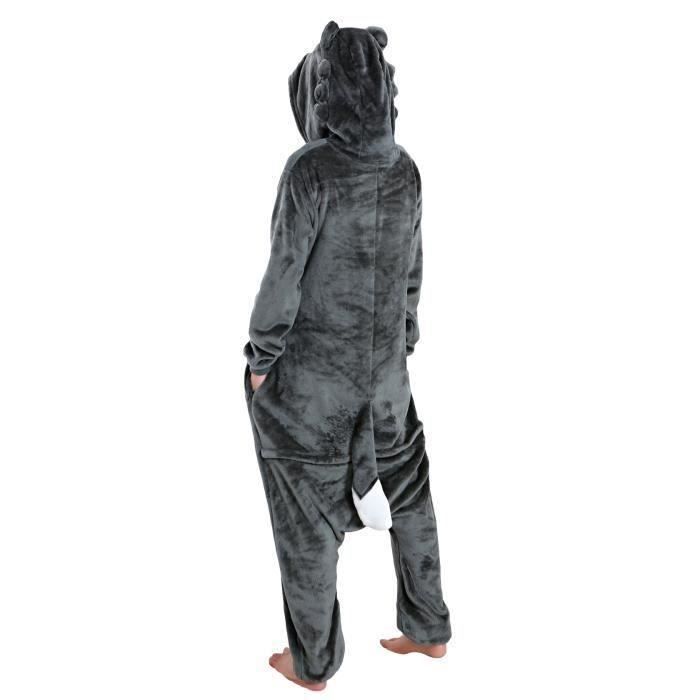 Pyjama Combinaison D-Demogorgon (Stranger Things) - Grenouillère Unisexe En Polaire, Avec Capuche, Pour Adulte Et Enfant, Cosplay Et Noël