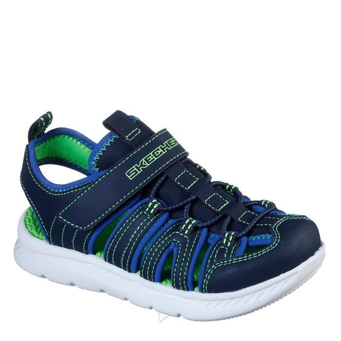 Sandales Enfants Skechers C Flex Hb Bout Couvert Bleu Marine Bleu marine Cdiscount Chaussures