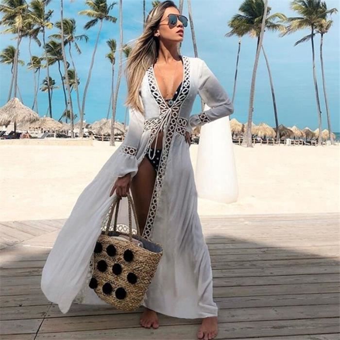Couvre maillot top femme
