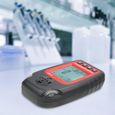 Compteur de détecteur H2S, capteur d'alarme de gaz portable de gamme de sulfure d'hydrogène 0 ~ 100 ppm, écran LCD numérique-2