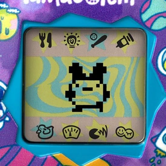 Tamagotchi Original Bandai Flames - Animal Virtuel Rétro Des Années 90 Avec Écran, Jeux Et Chaîne - Édition Flammes Colorées - 42927