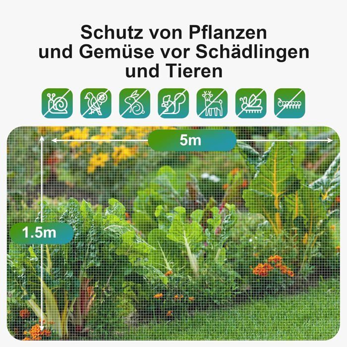 Terrarium Papillon PETSOOO – Filet 91x61x59 Cm – Élevage Et Observation – Jardin, école, Nature
