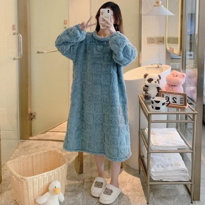 Pull en molleton femme VITATA style épais d'hiver couleur